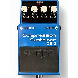 Used BOSS CS3 Compressor Sustainer Effect Pedal