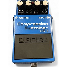 Used BOSS CS3 Compressor Sustainer Effect Pedal