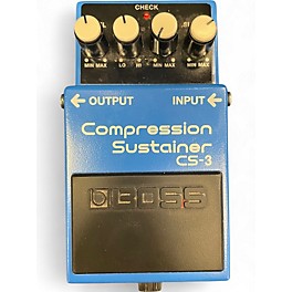 Used BOSS CS3 Compressor Sustainer Effect Pedal