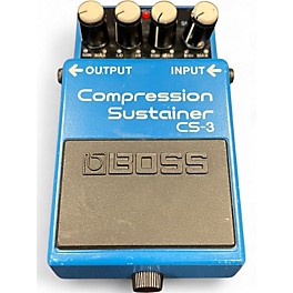 Used BOSS CS3 Compressor Sustainer Effect Pedal