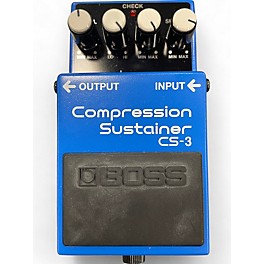 Used BOSS CS3 Compressor Sustainer Effect Pedal
