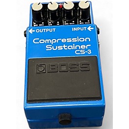 Used BOSS CS3 Compressor Sustainer Effect Pedal