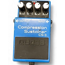 Used BOSS CS3 Compressor Sustainer Effect Pedal