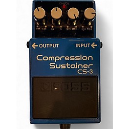 Used BOSS CS3 Compressor Sustainer Effect Pedal