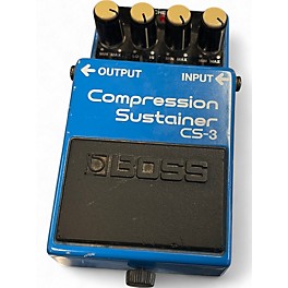 Used BOSS CS3 Compressor Sustainer Effect Pedal