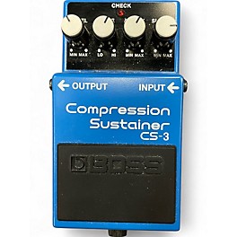 Used BOSS CS3 Compressor Sustainer Effect Pedal