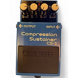 Used BOSS CS3 Compressor Sustainer Effect Pedal
