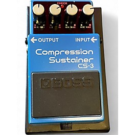 Used BOSS CS3 Compressor Sustainer Effect Pedal