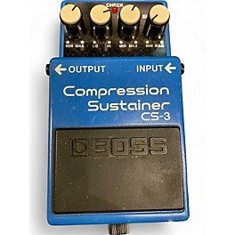 Used BOSS CS3 Compressor Sustainer Effect Pedal