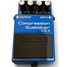 Used BOSS CS3 Compressor Sustainer Effect Pedal