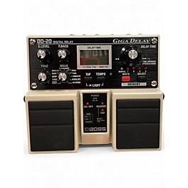 Used BOSS DD20 Giga Delay Effect Pedal