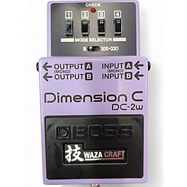 Used BOSS Dimension C DC-2W Effect Pedal