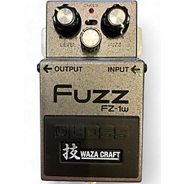 Used BOSS FUZZ FZ-1W WAZA CRAFT Effect Pedal