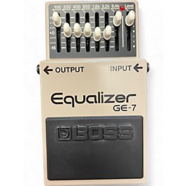Used BOSS GE7 Equalizer Pedal