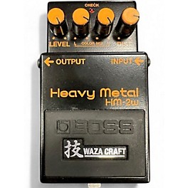Used BOSS HM2W Heavy Metal Waza Effect Pedal