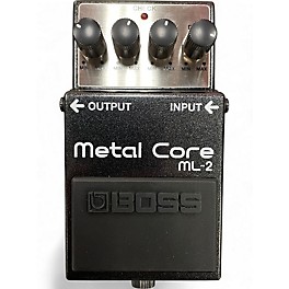 Used BOSS ML2 Metal Core Distortion Effect Pedal