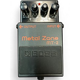 Used BOSS MT2 Metal Zone Distortion Effect Pedal