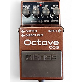 Used BOSS OC-5 Effect Pedal