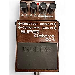 Used BOSS OC3 Super Octave Effect Pedal