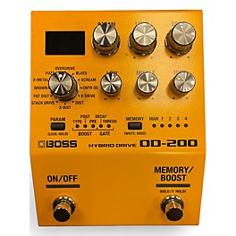Used BOSS OD200 Effect Pedal