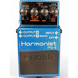 Used BOSS PS6 Harmonist Effect Pedal