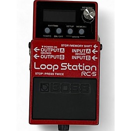 Used BOSS RC-5 LOOP STATION Pedal