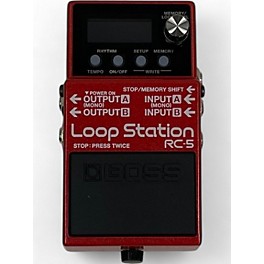 Used BOSS RC-5 LOOP STATION Pedal