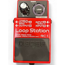 Used BOSS RC1 Loop Station Pedal