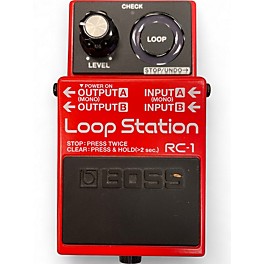 Used BOSS RC1 Loop Station Pedal
