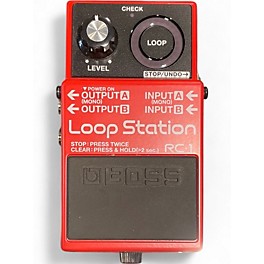 Used BOSS RC1 Loop Station Pedal