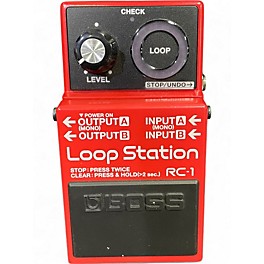 Used BOSS RC1 Loop Station Pedal