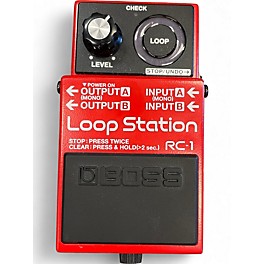 Used BOSS RC1 Loop Station Pedal