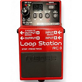Used BOSS RC3 Loop Station Pedal