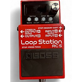 Used BOSS RC5 LOOP STATION Pedal