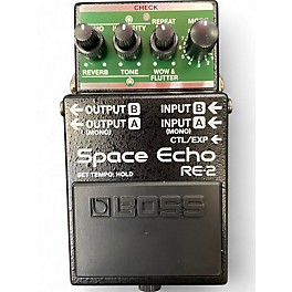 Used BOSS RE2 Effect Pedal