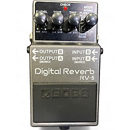 Used BOSS RV5 Digital Reverb Effect Pedal