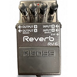 Used BOSS RV6 Digital Reverb Effect Pedal
