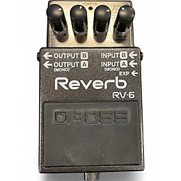 Used BOSS RV6 Digital Reverb Effect Pedal