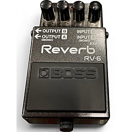 Used BOSS RV6 Digital Reverb Effect Pedal