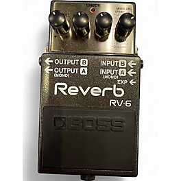 Used BOSS RV6 Digital Reverb Effect Pedal