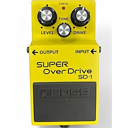 Used BOSS SD1 Super Overdrive Effect Pedal