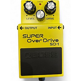 Used BOSS SD1 Super Overdrive Effect Pedal