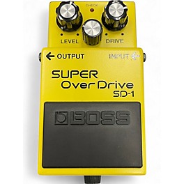 Used BOSS SD1 Super Overdrive Effect Pedal