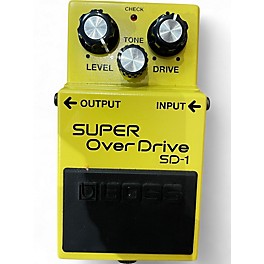 Used BOSS SD1 Super Overdrive Effect Pedal
