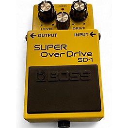 Used BOSS SD1 Super Overdrive Effect Pedal