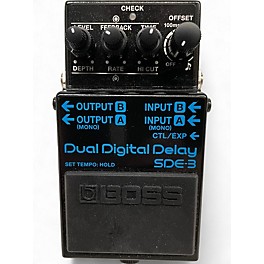 Used BOSS SDE3 Dual Digital Delay Effect Pedal