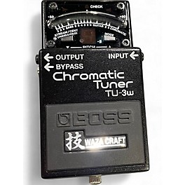 Used BOSS TU3W Waza Craft Chromatic Tuner Pedal