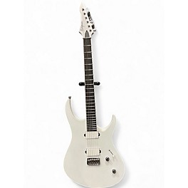 Used Balaguer SELECT CUSTOM DIABLO WHITE MATTE Solid Body Electric Guitar