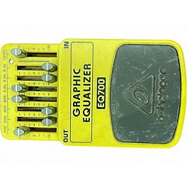 Used Behringer EQ700 Graphic Equalizer 7-Band EQ Pedal