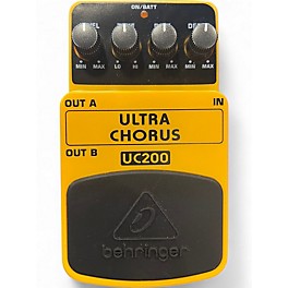 Used Behringer UC200 Stereo Chorus Effect Pedal